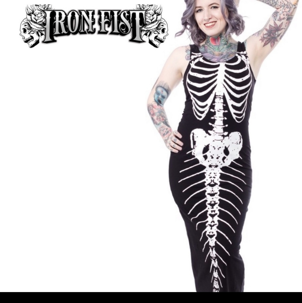 NWT Plus Size Iron Fist Bone Deep Iridescent Dress